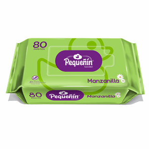 Pequeñín Toallitas Húmedas Manzanilla x80