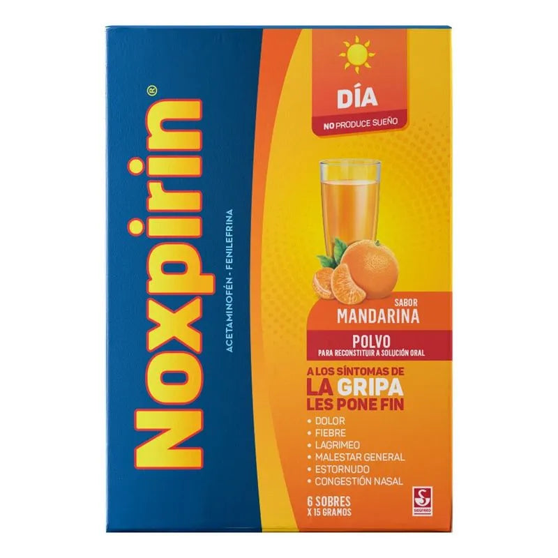 Noxpirin Día Polvo Sabor Mandarina - Sobre 10g