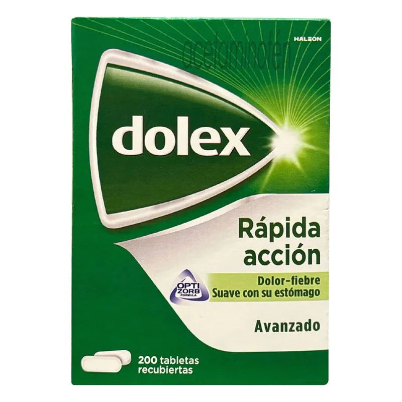 Dolex Rápida Acción Avanzado - Sobre x 10 Tabletas Recubiertas