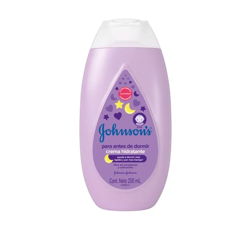 Johnson's Crema Hidratante para Antes de Dormir 200ml