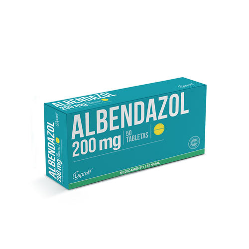 Albendazol 200mg - Caja x 2 Tabletas