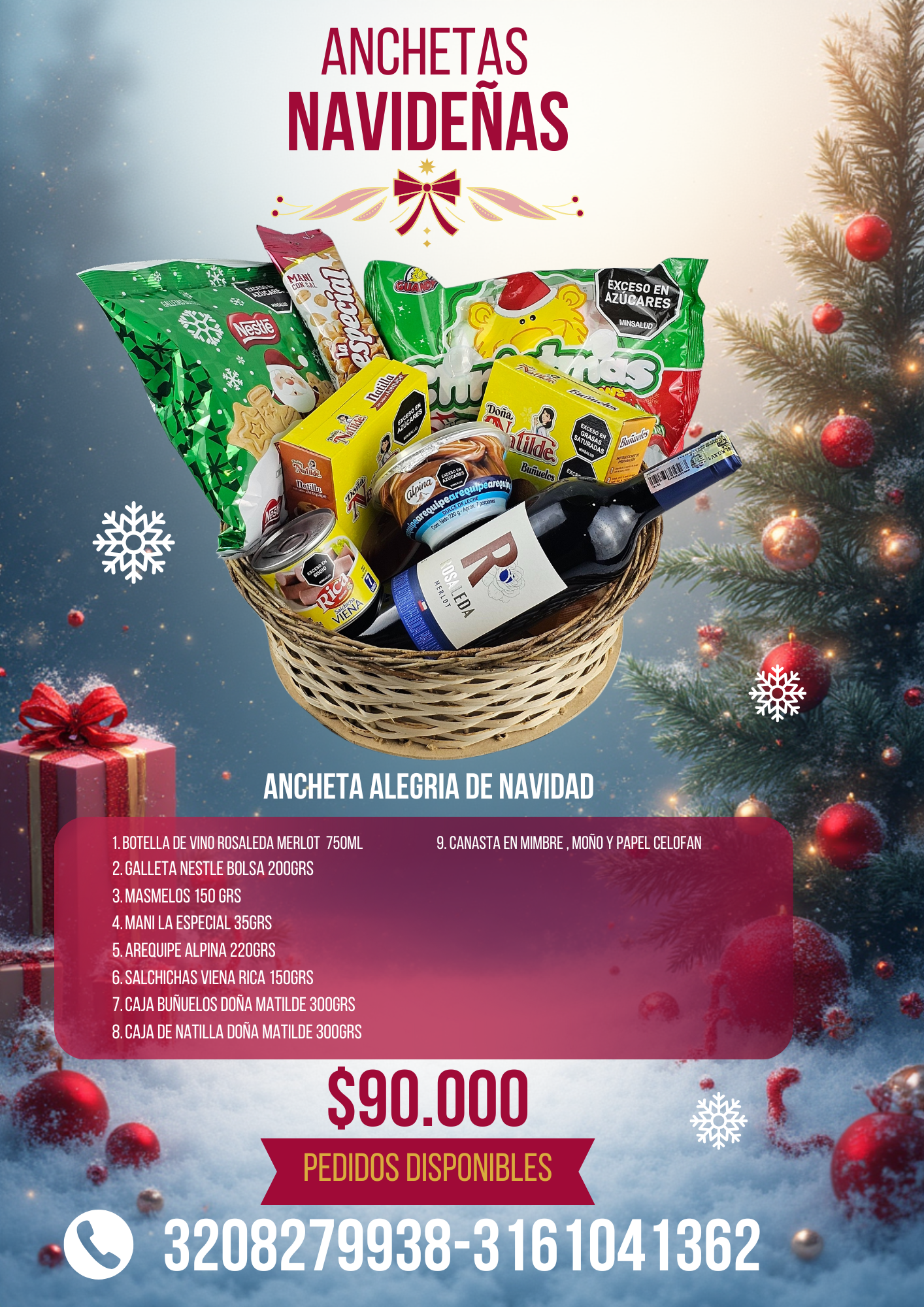 Ancheta Alegría de Navidad
