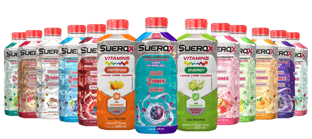 Suerox Suero Rehidratante 630ml - Varios Sabores