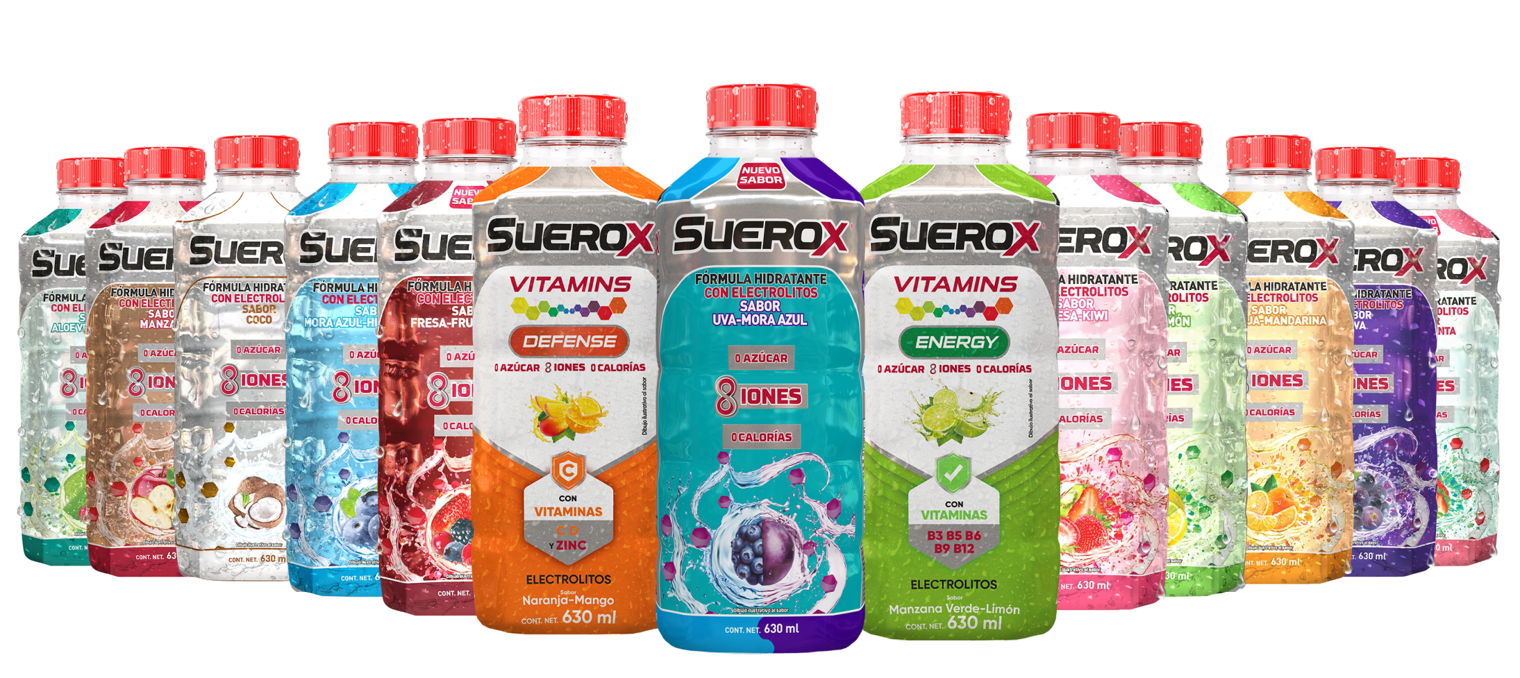 Suerox Suero Rehidratante 630ml - Varios Sabores