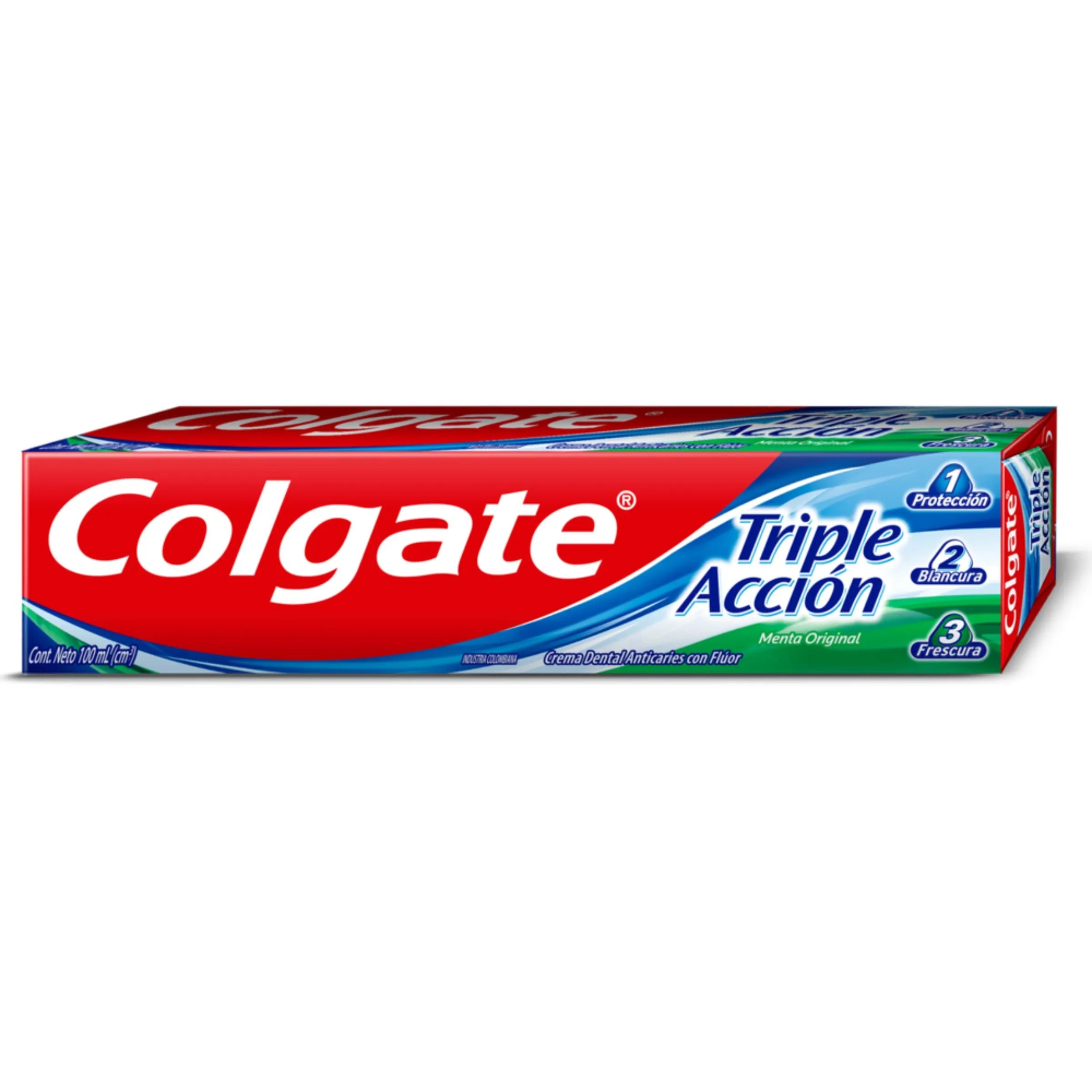 Colgate Triple Acción - Crema Dental Menta Original 100ml