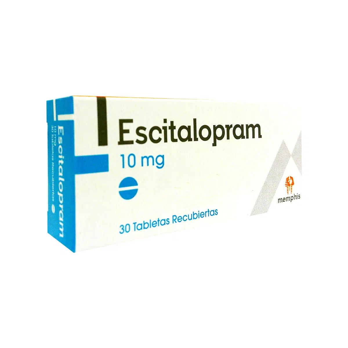 Escitalopram Memphis 10mg - Caja x30 Tabletas Recubiertas