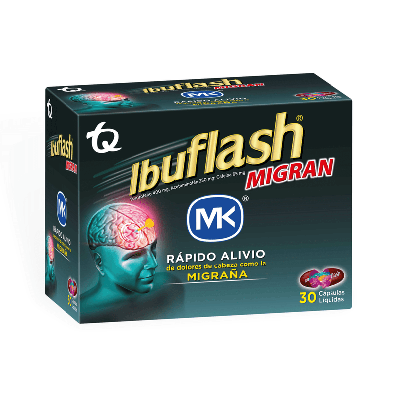 Ibuflash Migran - Cápsulas Líquidas  Unidades MK