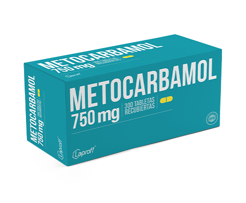 Metocarbamol 750mg - Sobre x 10 Tabletas Recubiertas Laproff