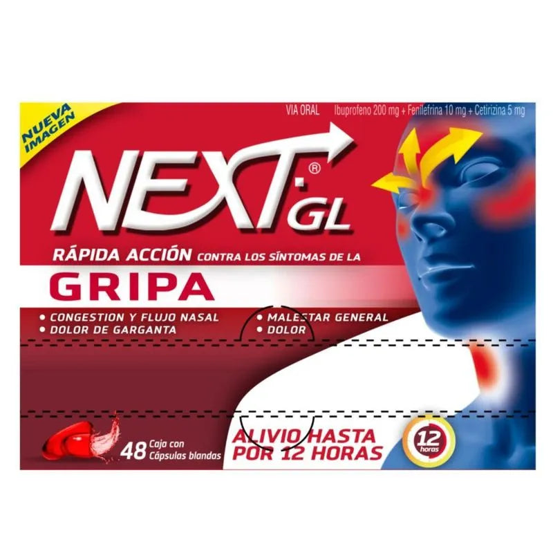 Next GL Antigripal - Cápsula Blanda