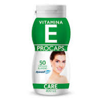 Procaps Vitamina E Care - Suplemento Antioxidante x50 Cápsulas