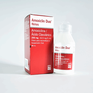 Amoxicilin Duo Niños - Antibiótico Suspensión Oral