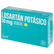 Losartán Potásico 50 mg - 30 Tabletas Recubiertas Laproff