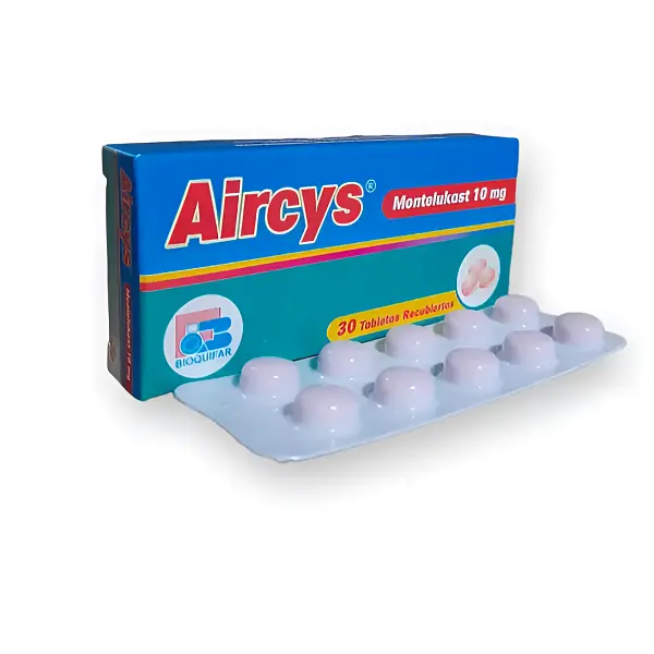 Aircys Montelukast 10mg - 30 Tabletas